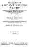 [Gutenberg 45940] • Reliques of Ancient English Poetry, Volume 2 (of 3) / Consisting of Old Heroic Ballads, Songs and Other Pieces of Our Earlier Poets Together With Some Few of Later Date